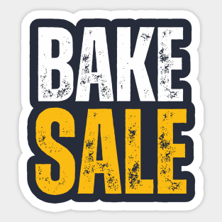 BAKE SALE Sticker